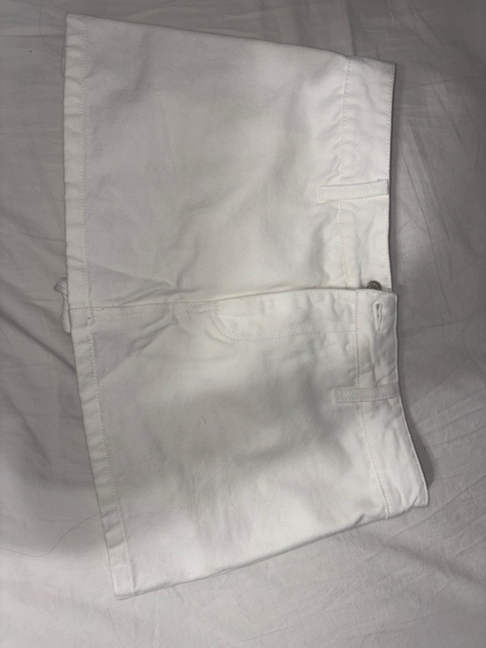 Lucy in the Sky White Jean skirt